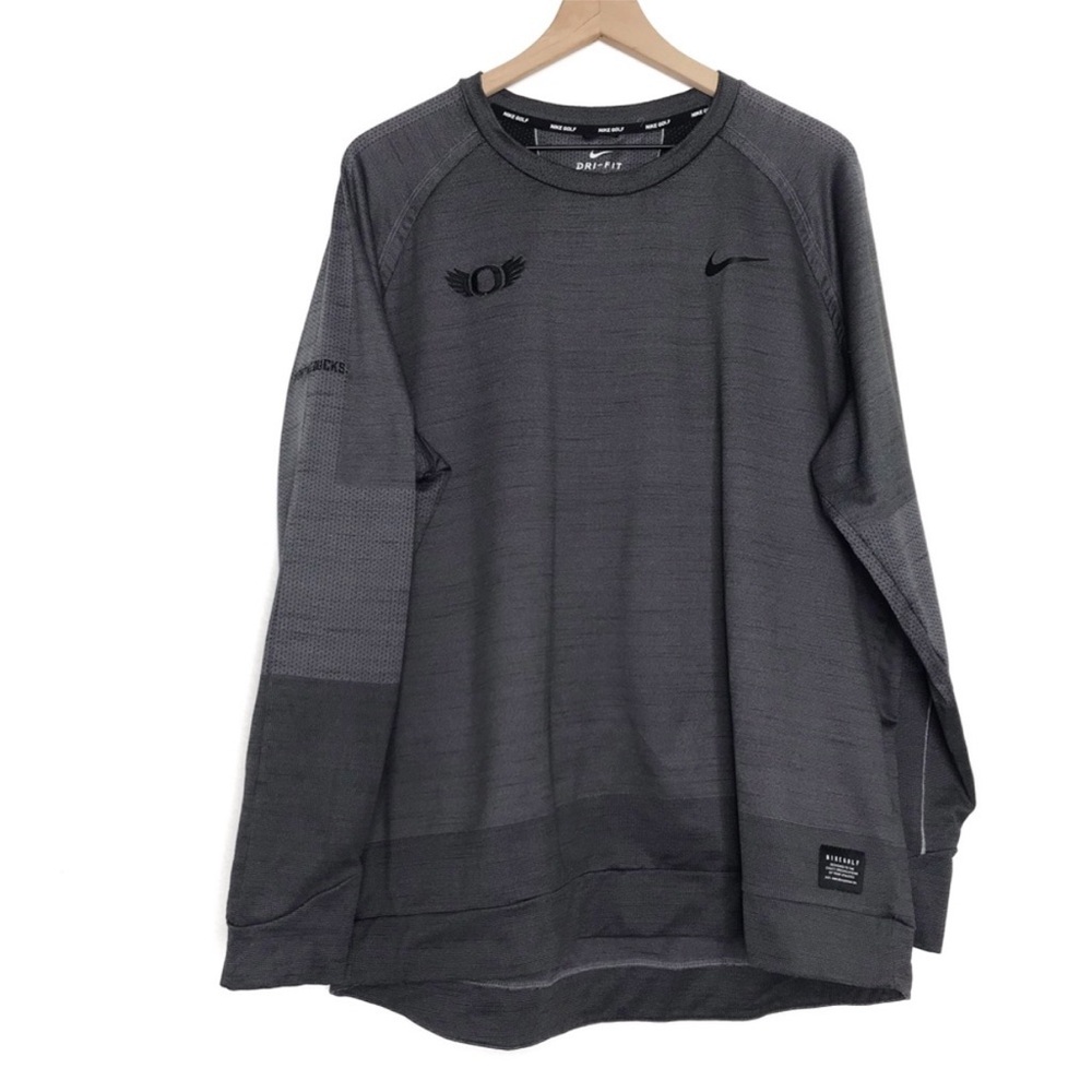 NIKE Dri-Fit University of Oregon Ducks Golf Top Pullover Sweater XXL